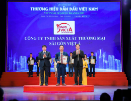 Sài Gòn Việt Á - Khẳng định vị thế trên thị trường ngành Cửa với giải thưởng 
