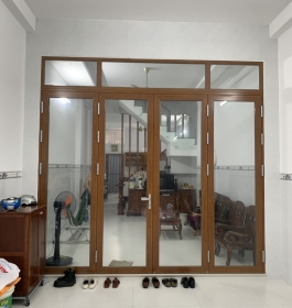Cửa Nhôm Xingfa Vân Gỗ