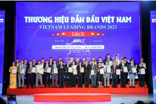Sài Gòn Việt Á đoạt giải Thương Hiệu Dẫn Đầu Việt Nam 2023